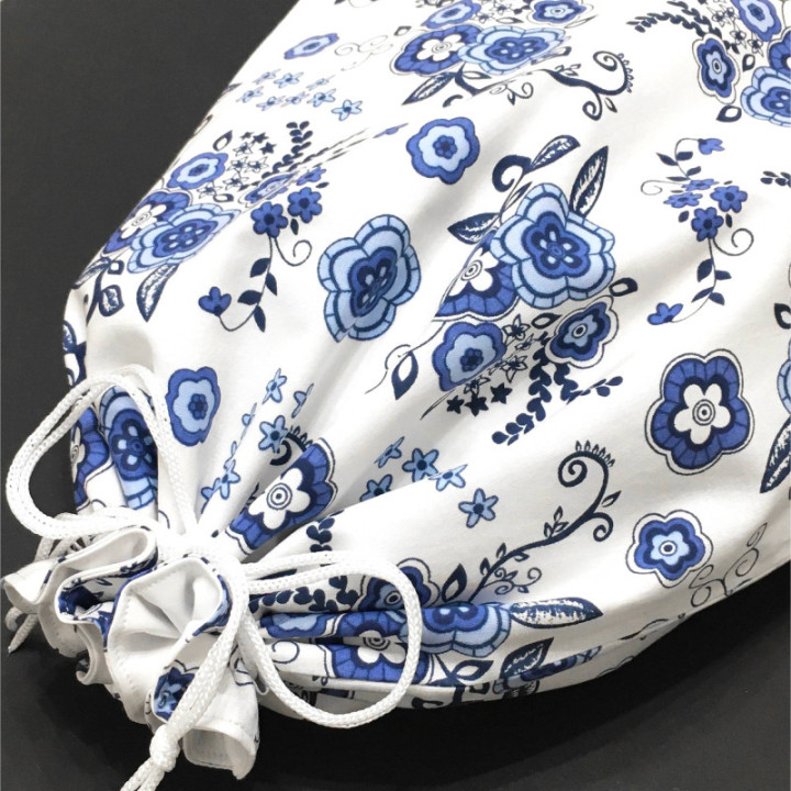 Textil kenyeres zsák, frissen tartja a péktermékeket. PUL-lal bélelt és mosható. Pékáru tartó zsák